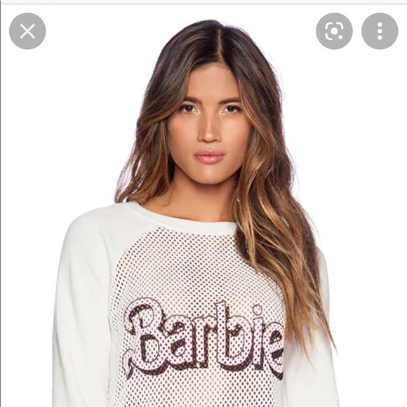 Wildfox Barbie Mesh Sweater Size XS - Picture 3 of 3